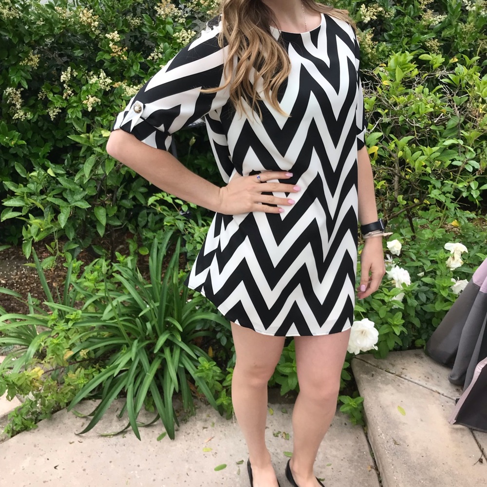 Chevron dress
